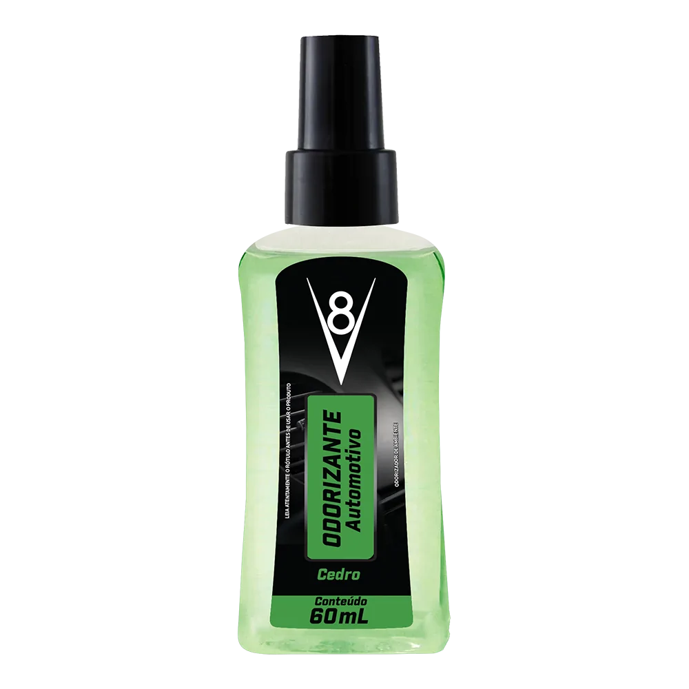 ODORIZANTE AUTOMOTIVO CEDRO V8 60ML