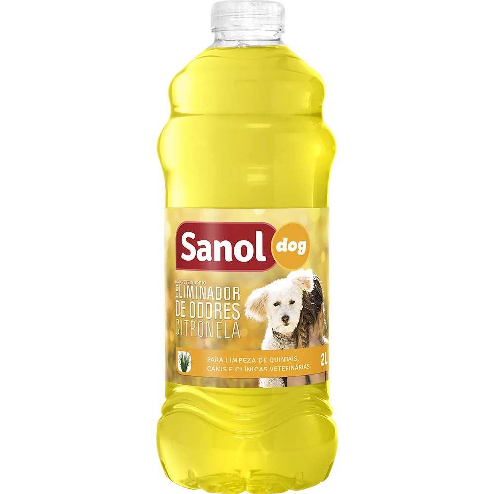 Eliminador de Odores Sanol Dog Citronela 2L