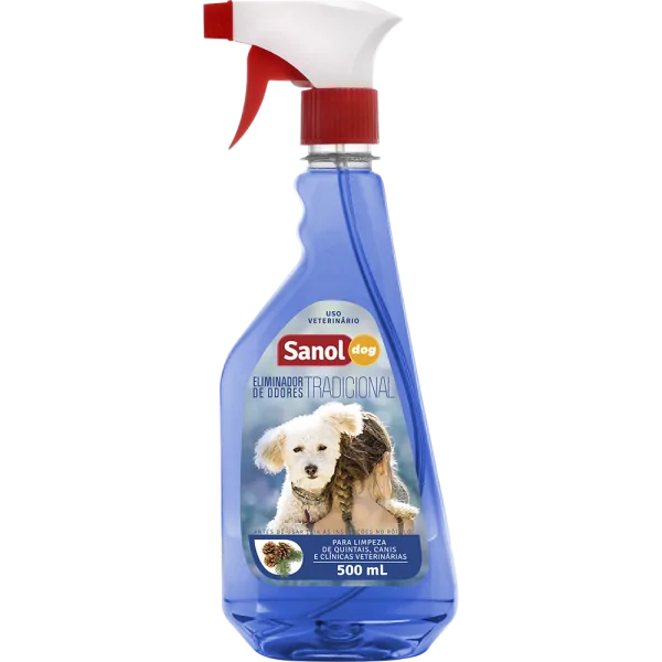 Eliminador de Odores Gatilho Sanol Dog Tradicional 500ml