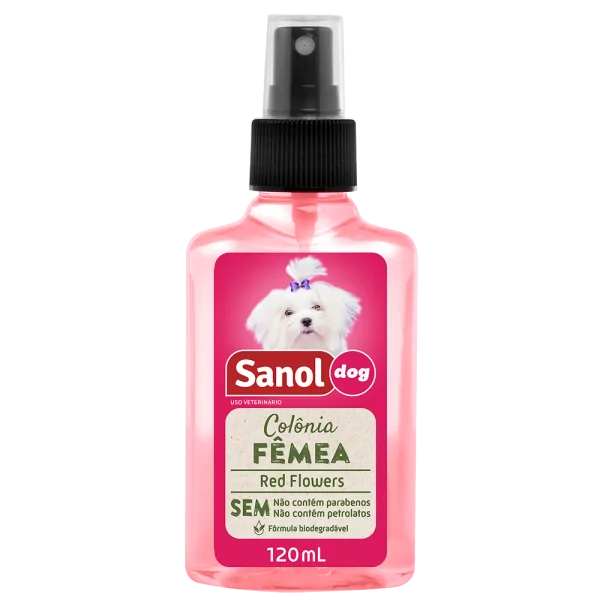 Colônia Sanol Dog Fêmea 120ml