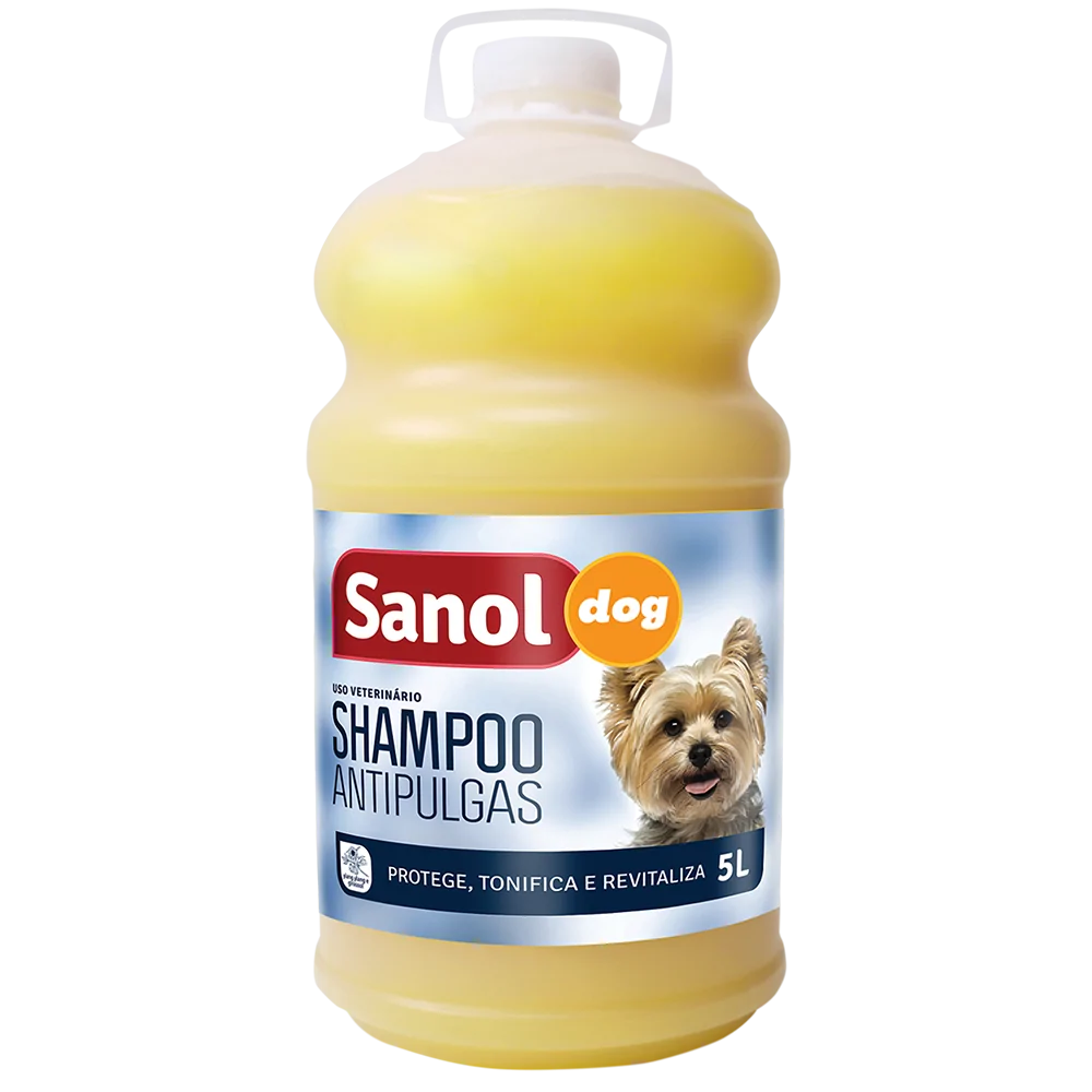 Shampoo Sanol Dog Antipulgas 5L