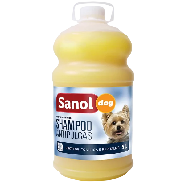 Shampoo Sanol Dog Antipulgas 5L