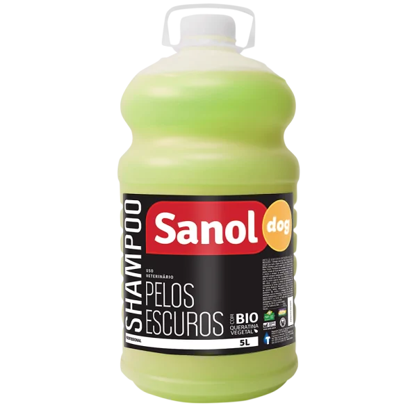 Shampoo Sanol Dog Pelos Escuros 5L
