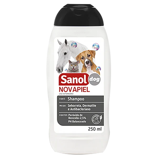 Shampoo Sanol Dog Novapiel 250ml