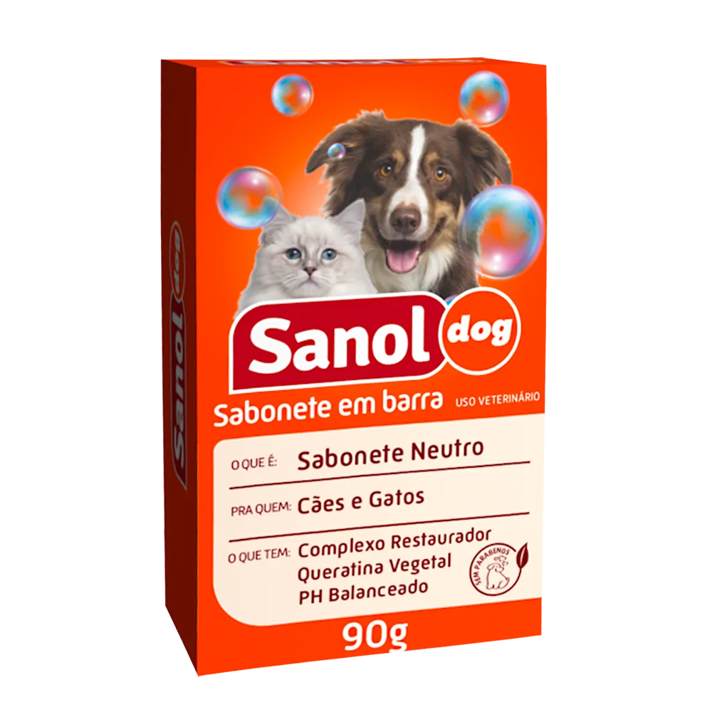 Sabonete Sanol Dog Neutro 90G