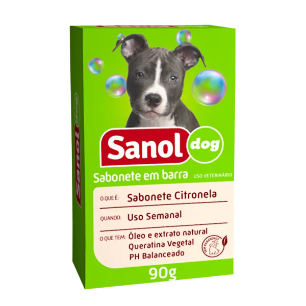 Sabonete Sanol Dog Citronela 90G