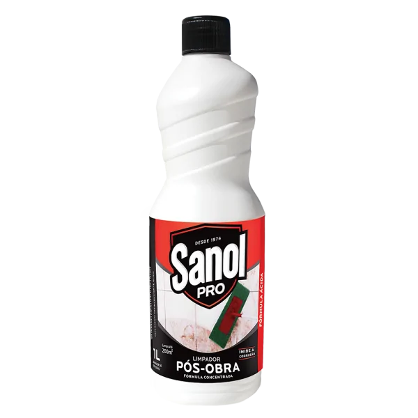 Limpador Pós Obra Sanol Pro 1L