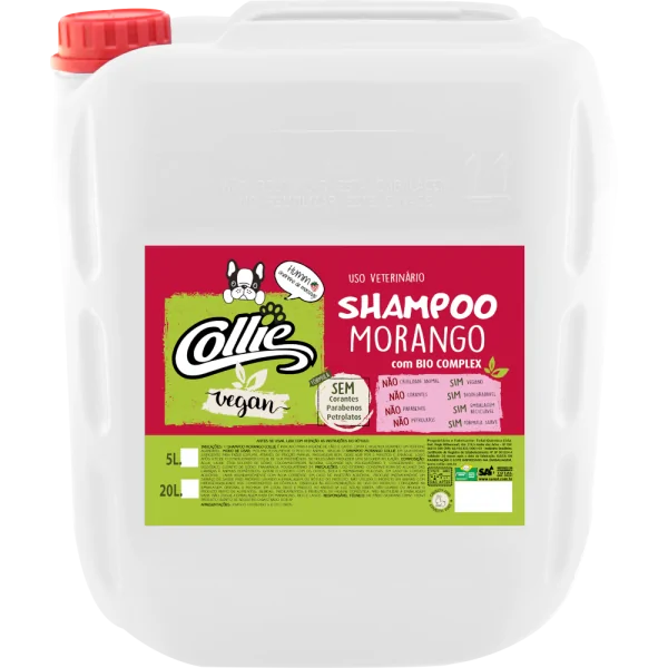 Shampoo Collie 20 L Morango